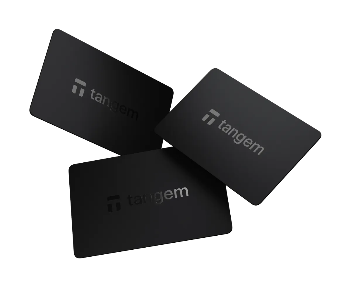 Tangem Wallet cards